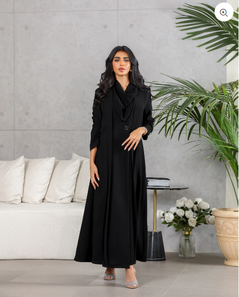 BLAZER CREPE C:6489 BLACK CREPE