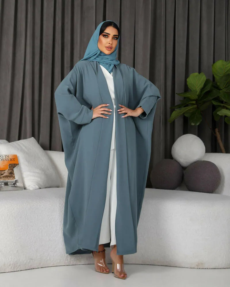 Free size Tiffany crepe abaya