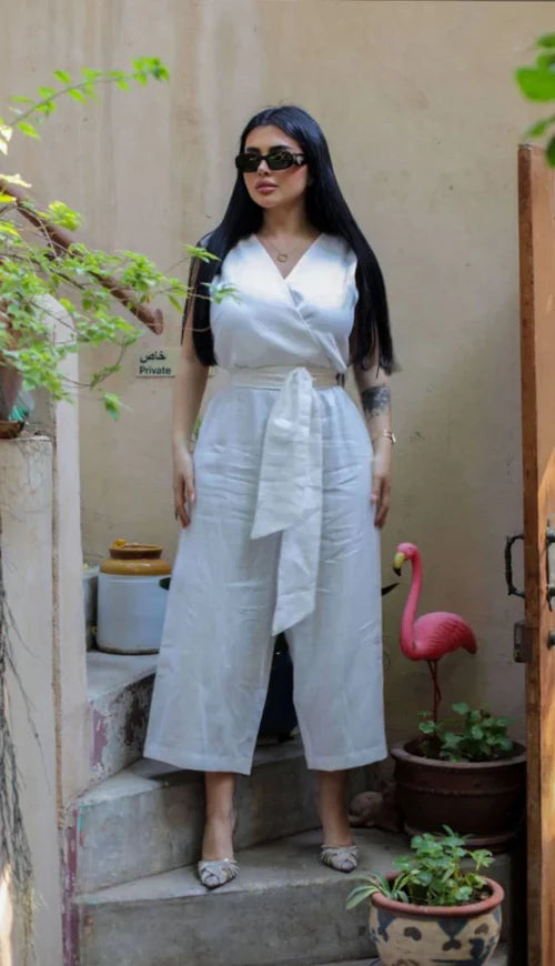 JUMPSUIT LINEN C:113