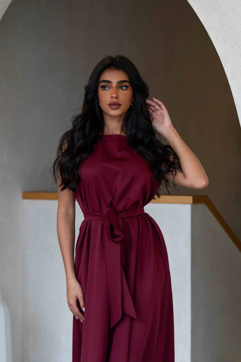 Burgandy Dress