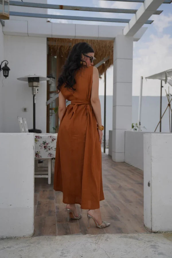 DRESS LINEN C:134