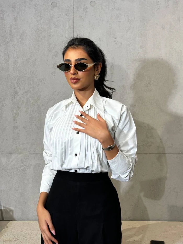 Zara White Cotton Shirt BL1588