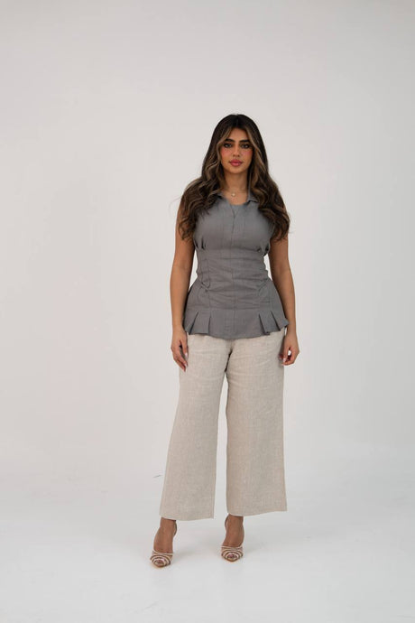 Linen blouse and pants se