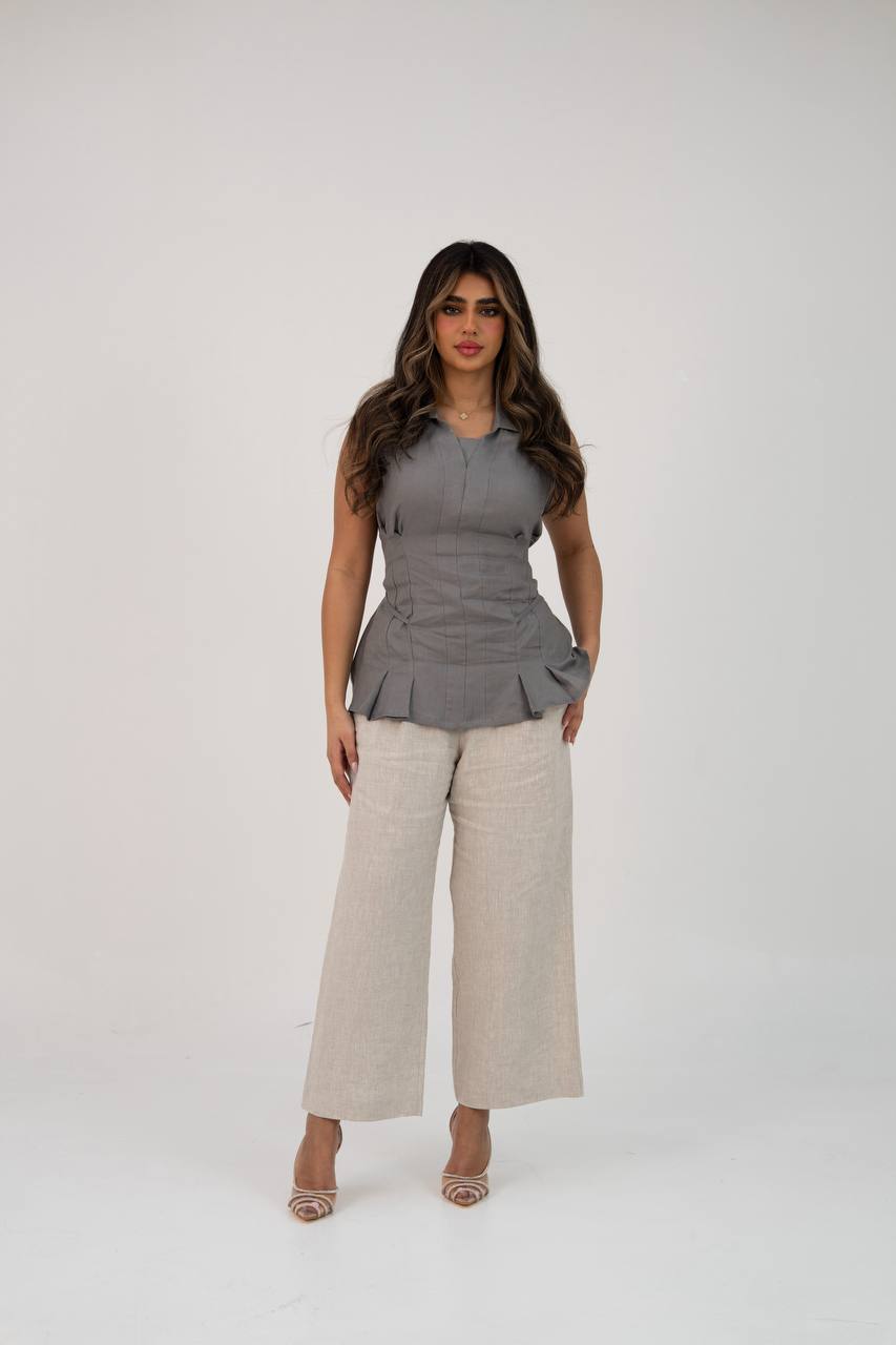Linen blouse and pants se