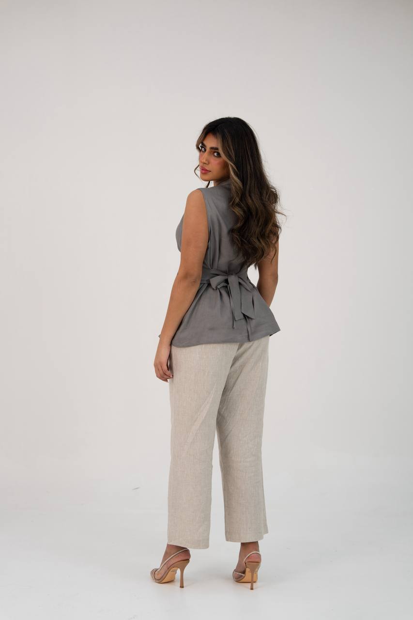 Linen blouse and pants se
