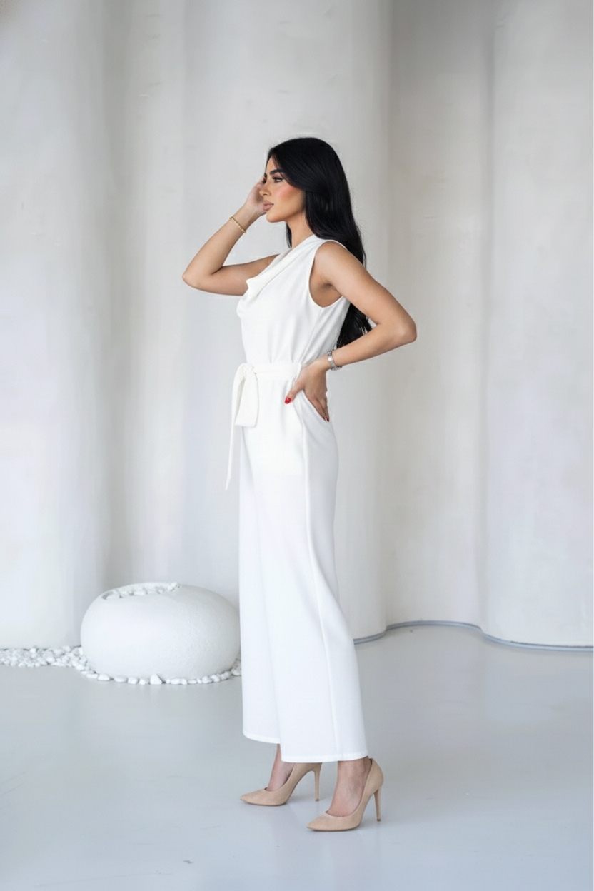 White jumpsuit