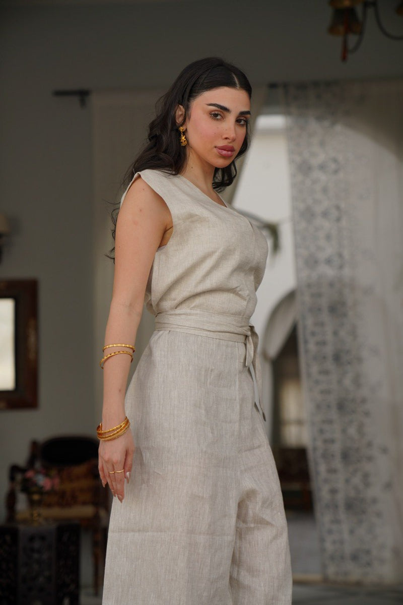 JUMPSUIT LINEN C:103