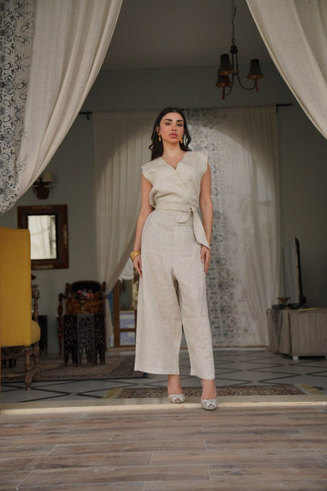 JUMPSUIT LINEN C:103
