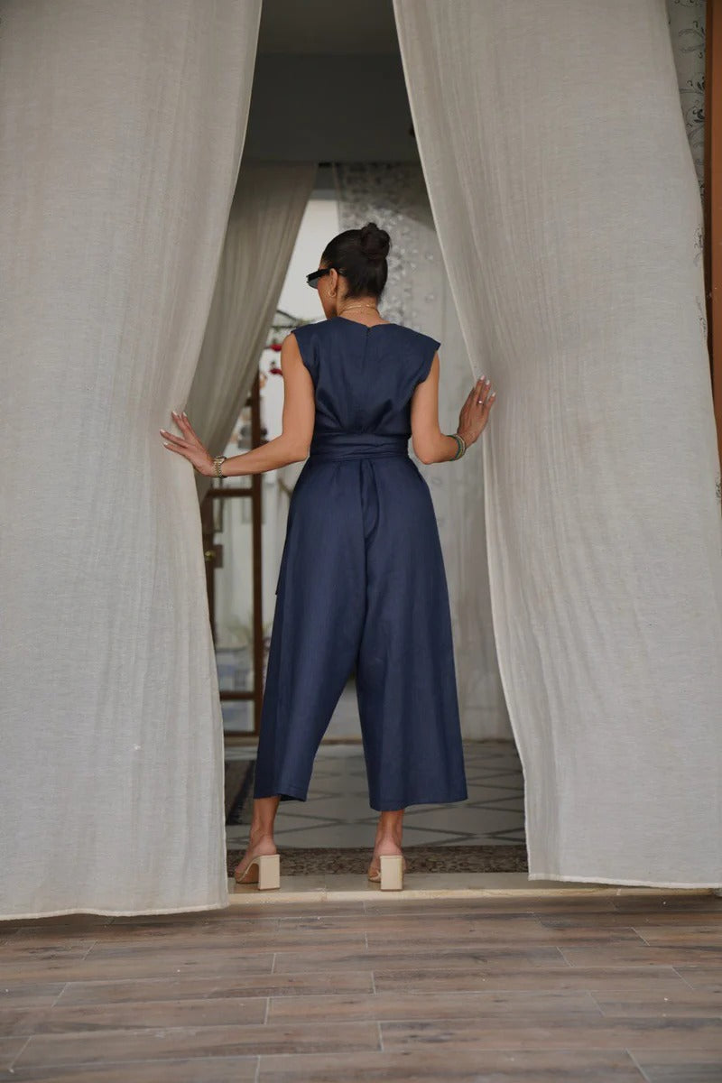 JUMPSUIT LINEN C:102