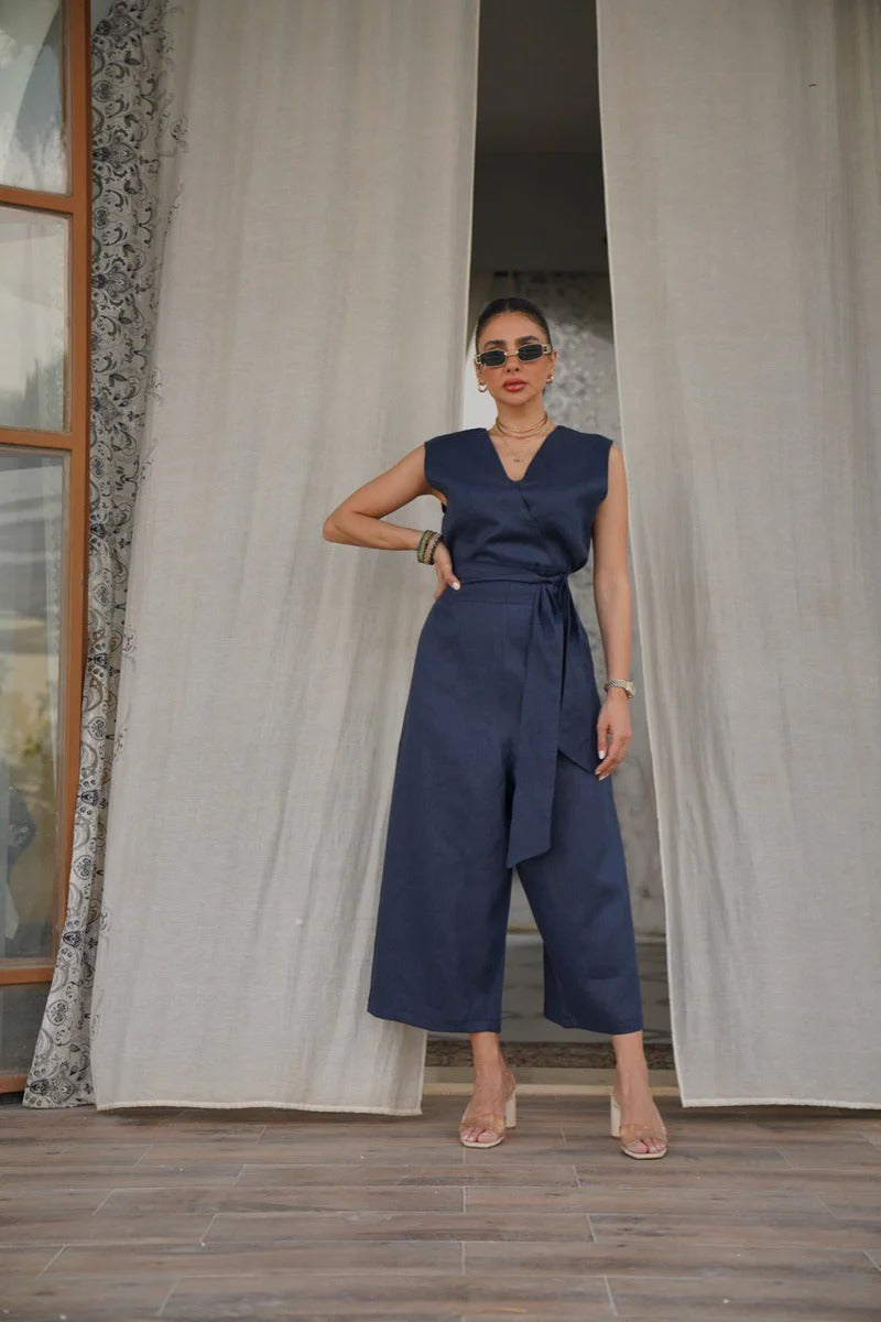 JUMPSUIT LINEN C:102