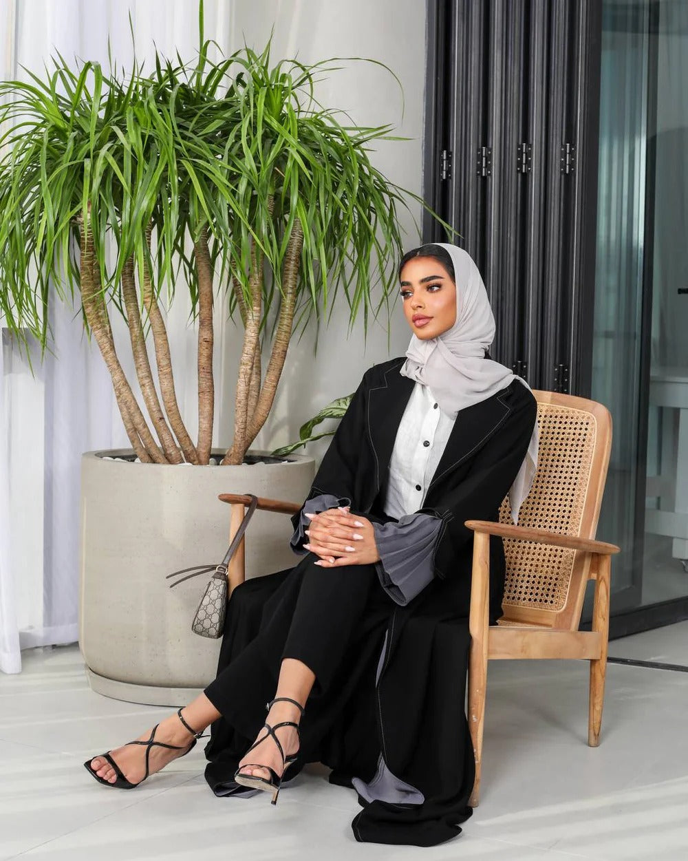 Abaya Blazer Black C:6475