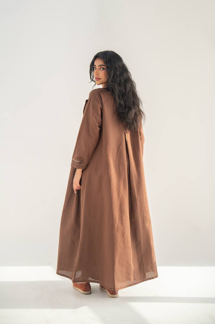 بليزر عباية مع فستان C:6652