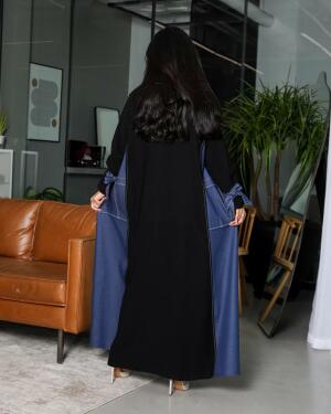 Abaya blazer crepe with jeans