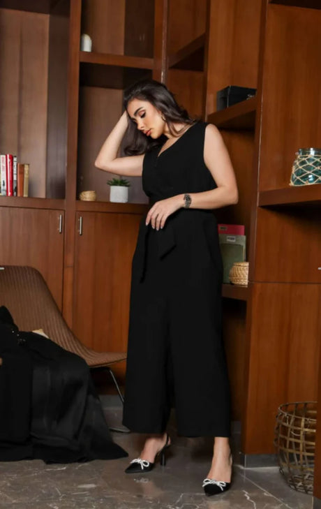 JUMPSUIT CREPE BLACK C:121