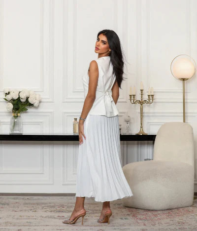 DRESS LINEN OFF WHITE C:152