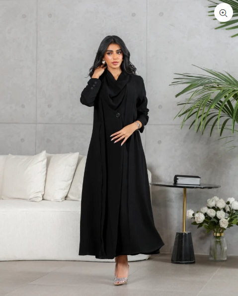 BLAZER CREPE C:6489 BLACK CREPE