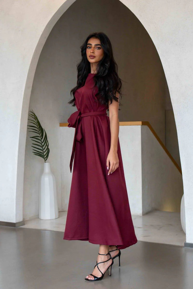 Burgandy Dress