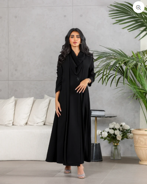 BLAZER CREPE C:6489 BLACK CREPE