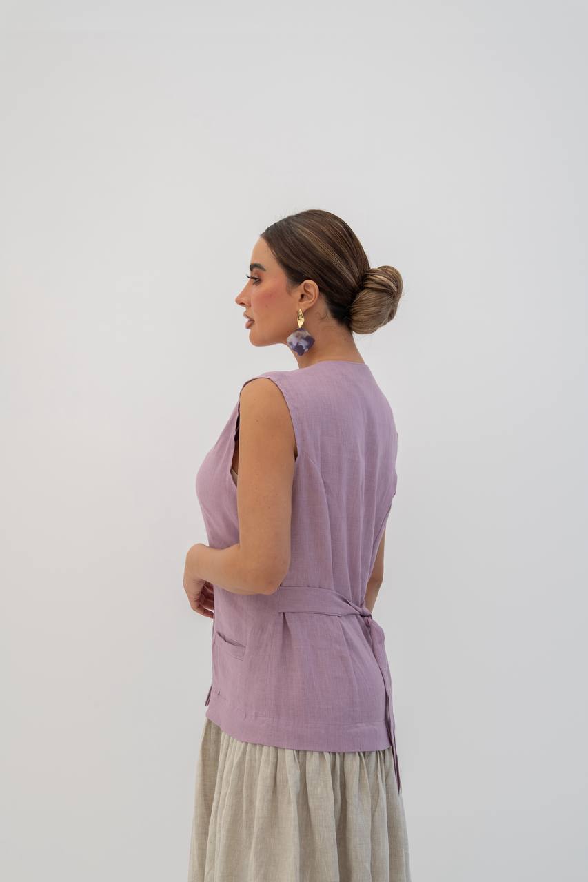 Vest and skirt set (1713)