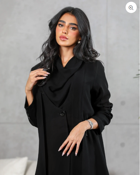 BLAZER CREPE C:6489 BLACK CREPE