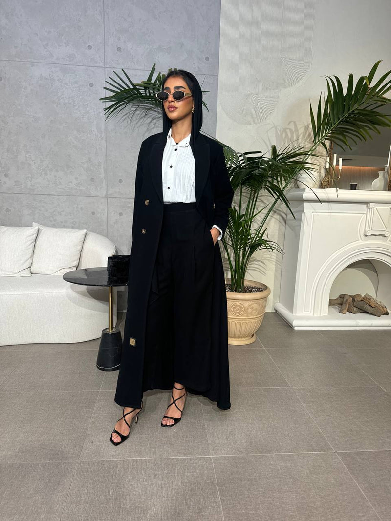 Blazer Crepe Black C:6524 Black