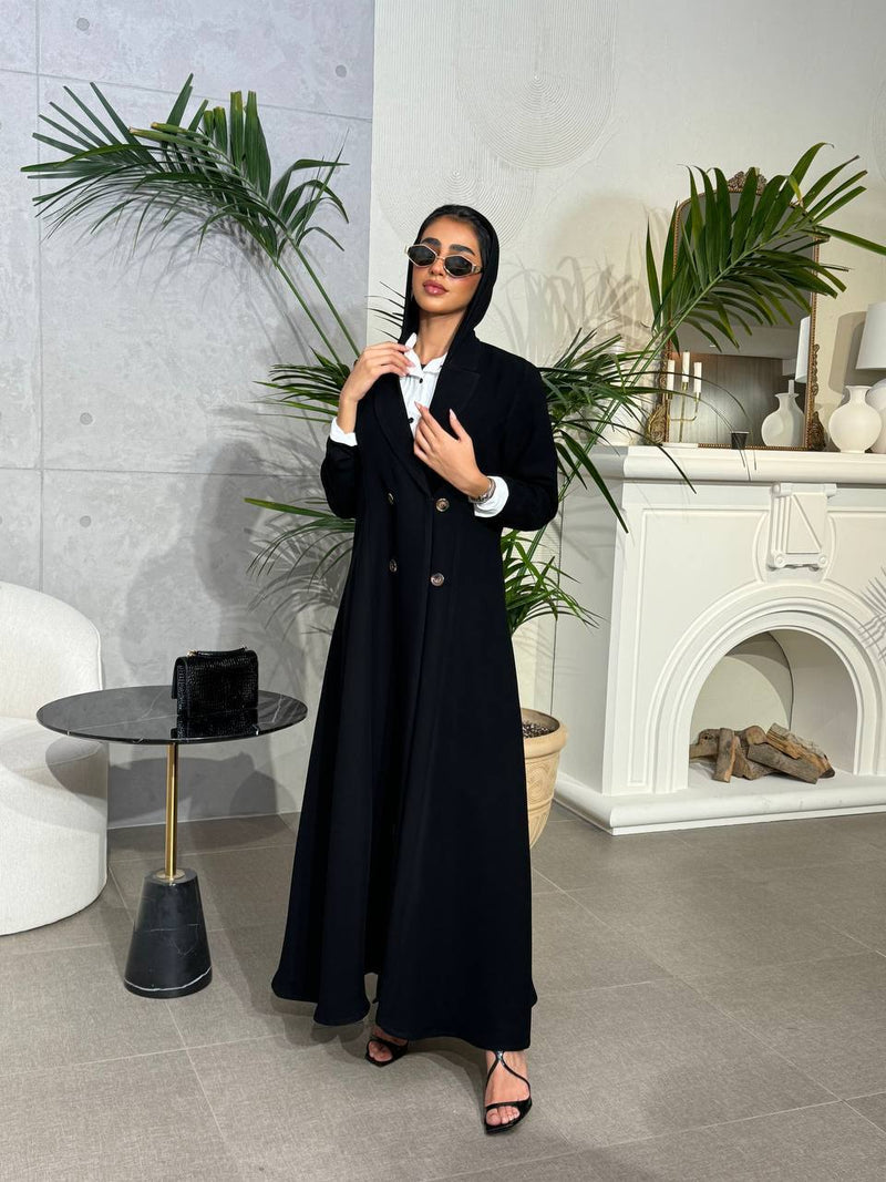 Blazer Crepe Black C:6524 Black