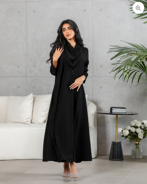 BLAZER CREPE C:6489 BLACK CREPE