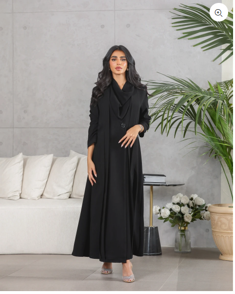 BLAZER CREPE C:6489 BLACK CREPE