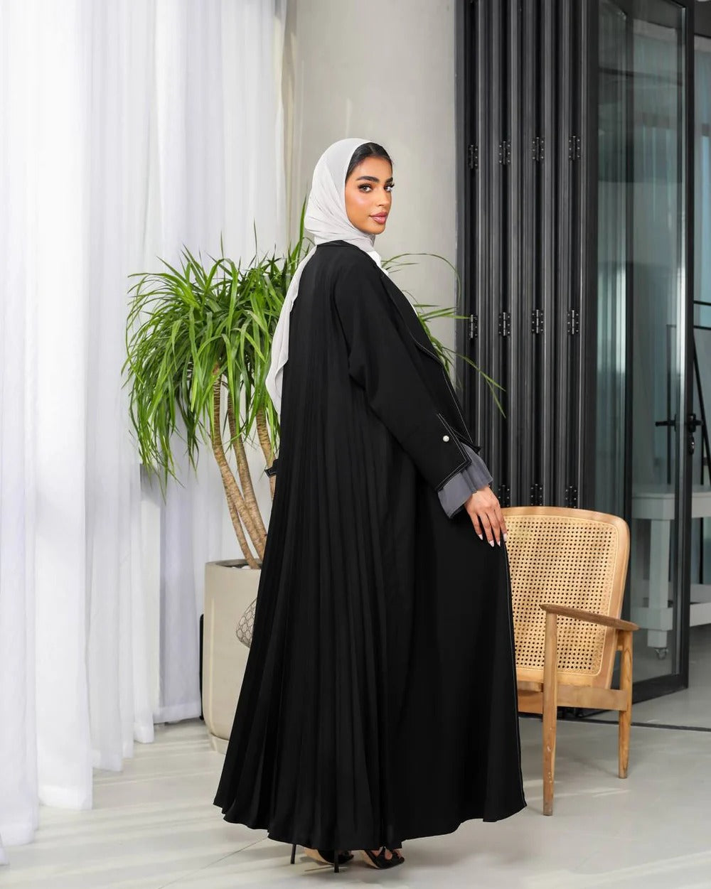 Abaya Blazer Black C:6475