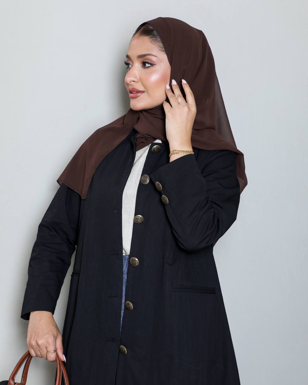 معطف واقٍ أسود C:6657